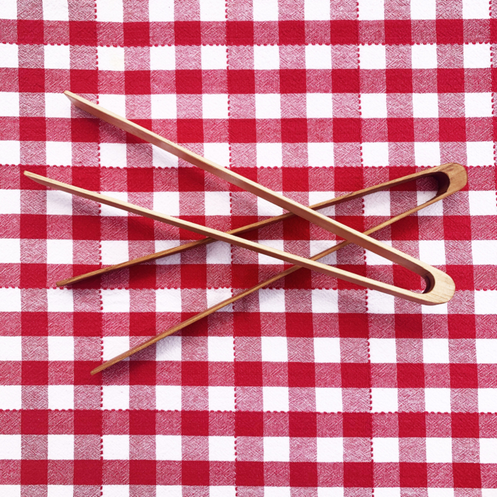 Wood Tongs.